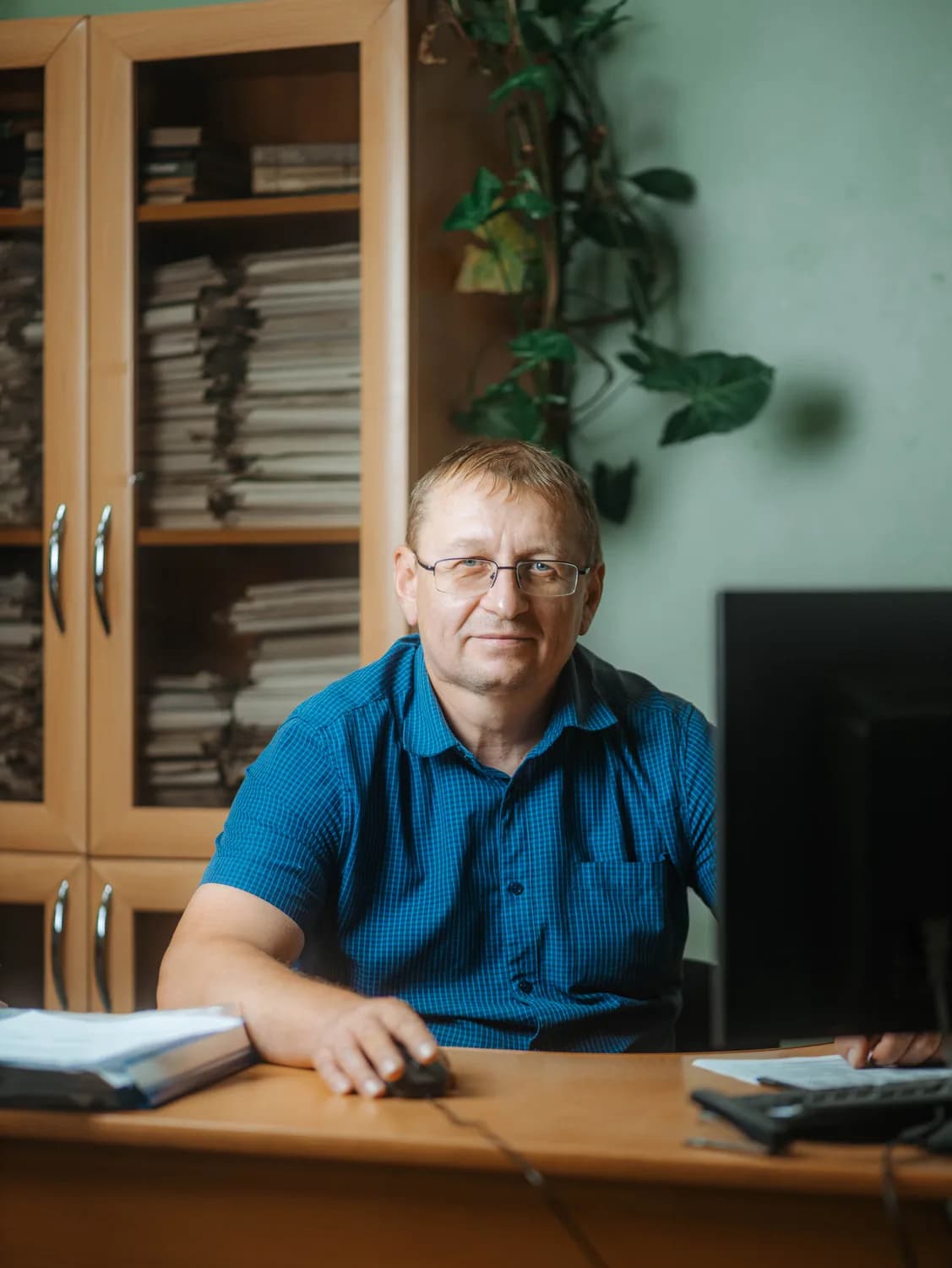 Инженер за рабочим местом